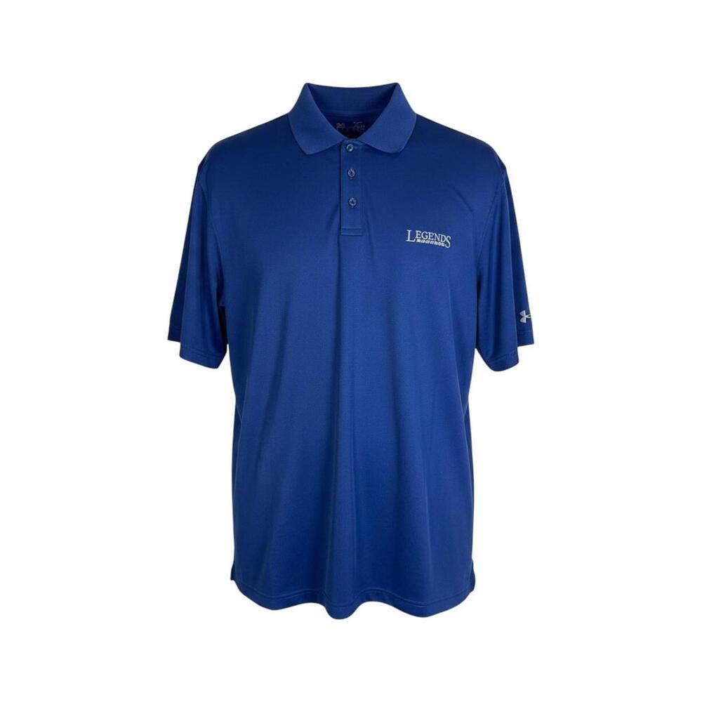 Under Armour Men's Legends Polo Shirt Men XL Blue